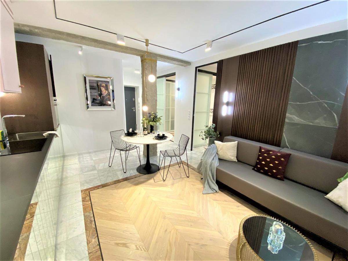 Design+Luxus Apartment Im Zentrum! +Netflix Warsaw Exterior photo